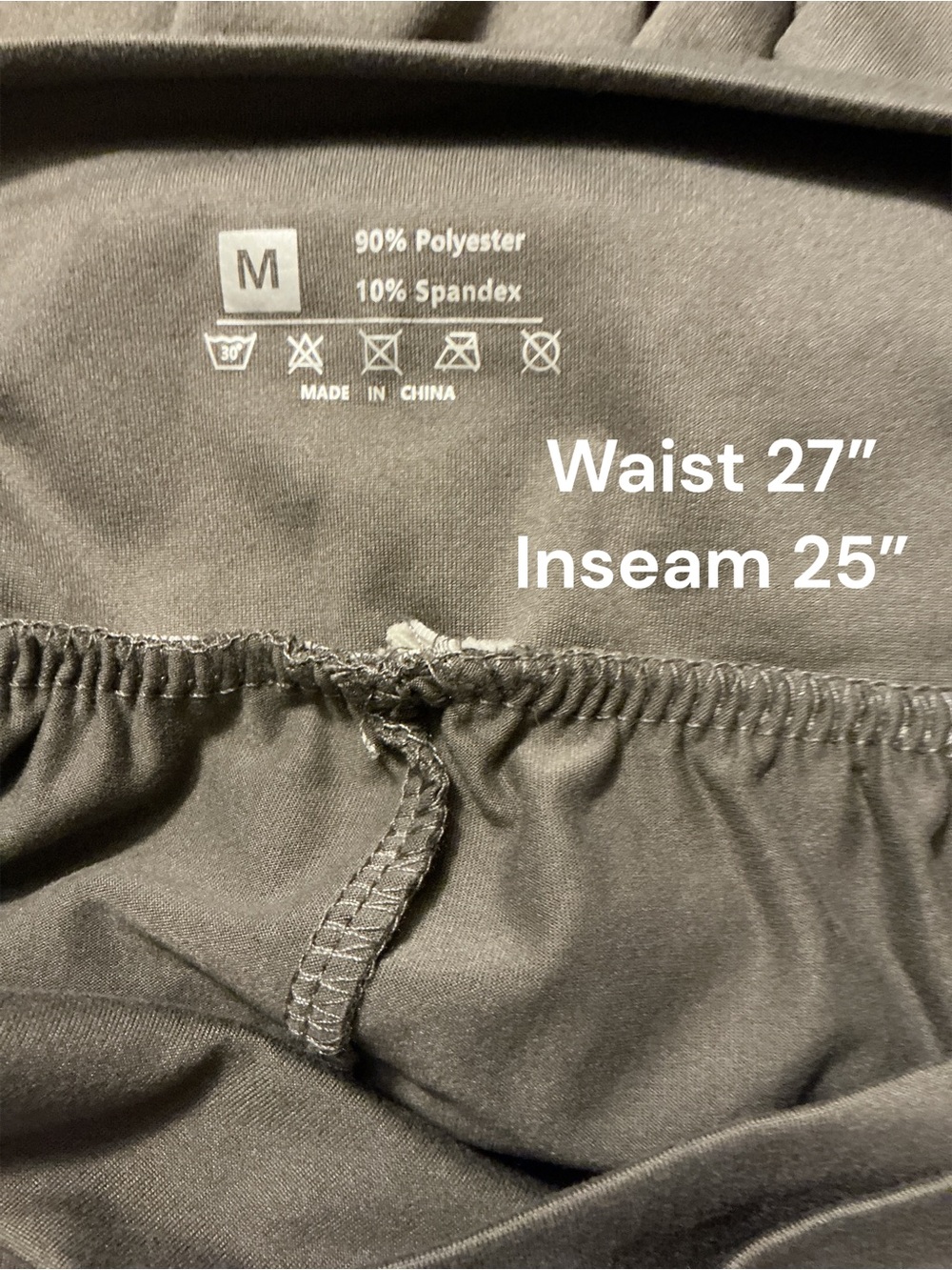 Wide-Leg High-Waist Knit Pants - Taupe - Picture 3 of 3